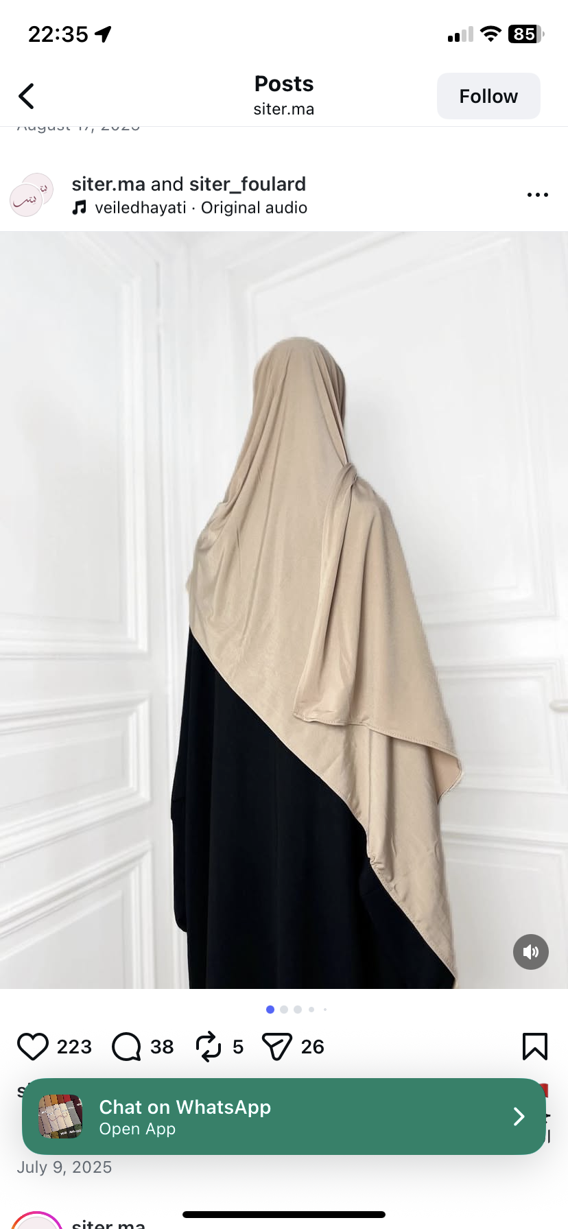 foulards Jersey 